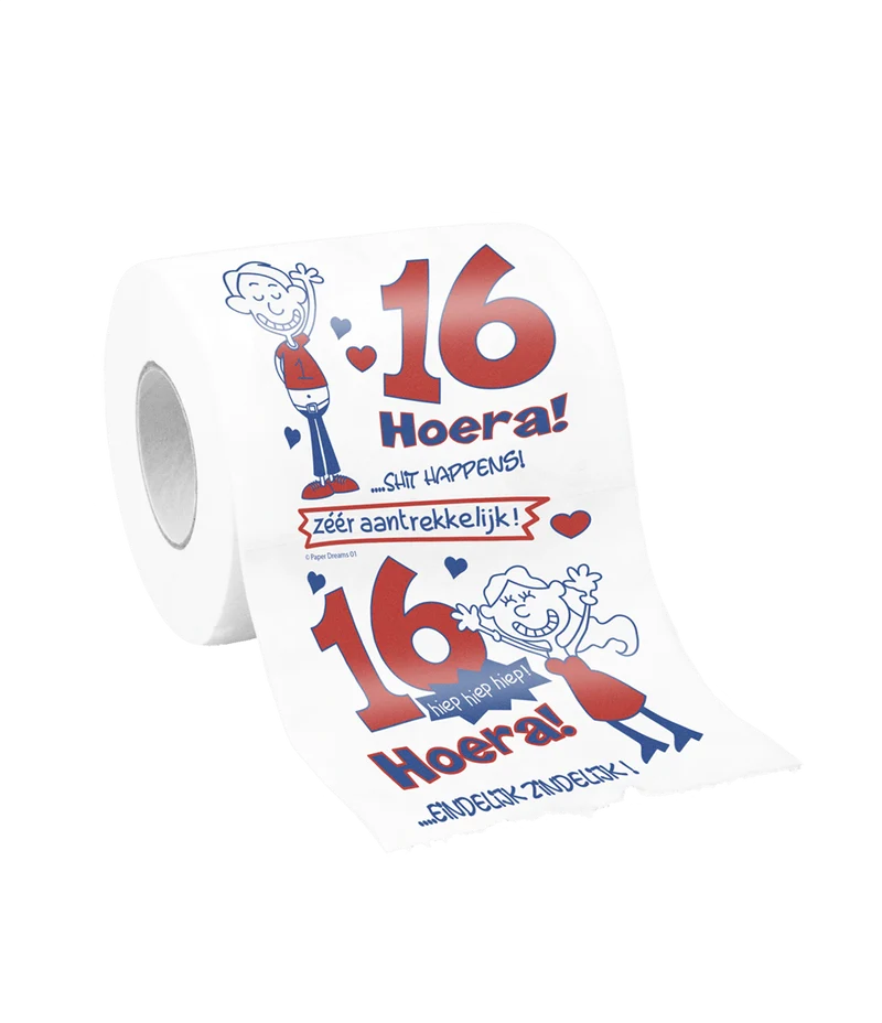 Toilettenpapier 16 Jahre