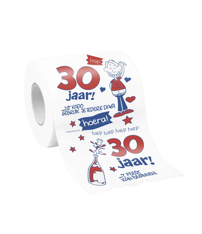 Toilettenpapier 30 Jahre Männlich