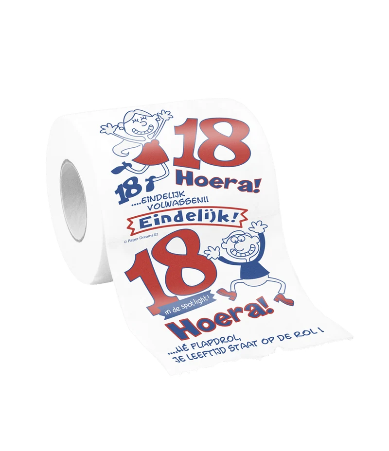 Toilettenpapier 18 Jahre