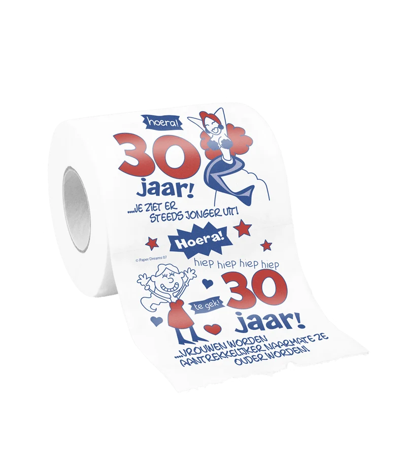 Toilettenpapier 30 Jahre Frau