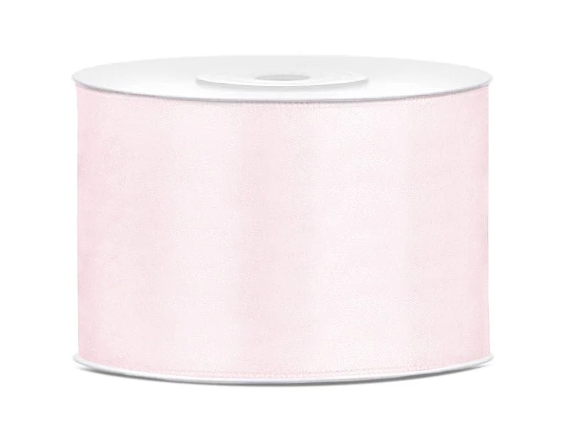Satinband Hellrosa Pastell 50mm 25m
