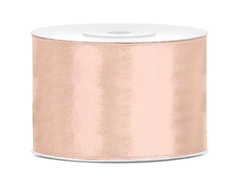 Satinband Pfirsich Farbe 50mm 25m