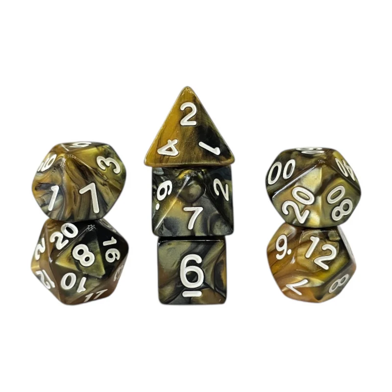 7-teiliges RPG Würfelset Mehrfarbig: Scotch
