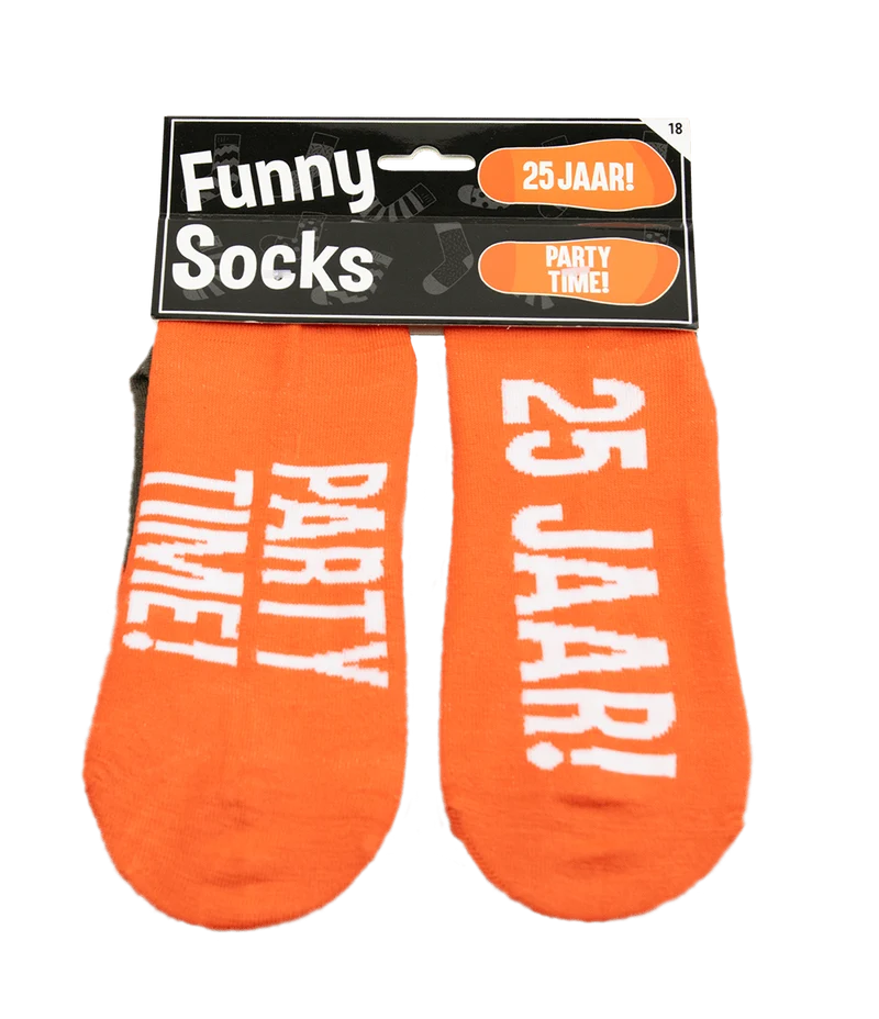 Lustige Socken 25 Jahre 1 Paar