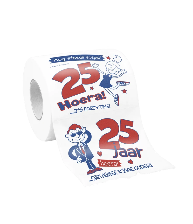 Toilettenpapier 25 Jahre