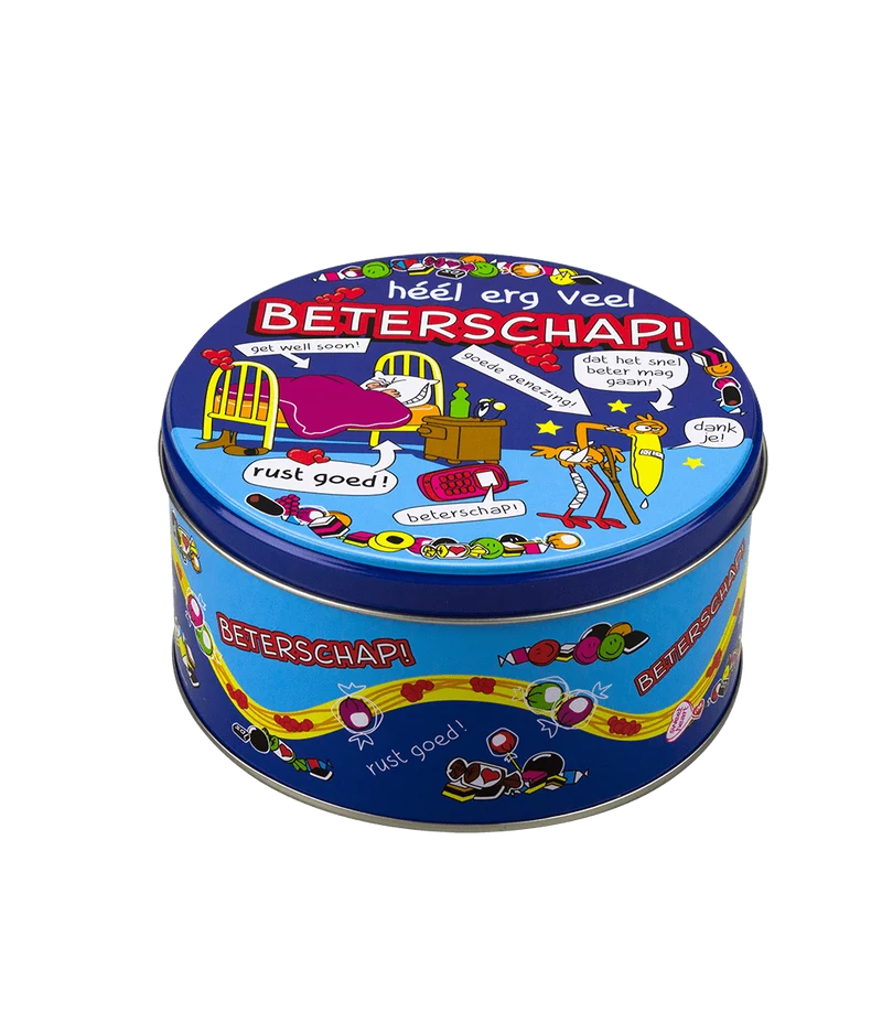 Bonbonglas Get Well 14cm