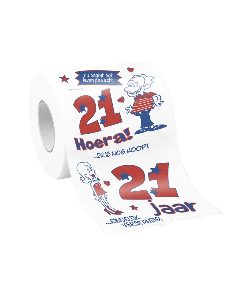 Toilettenpapier 21 Jahre
