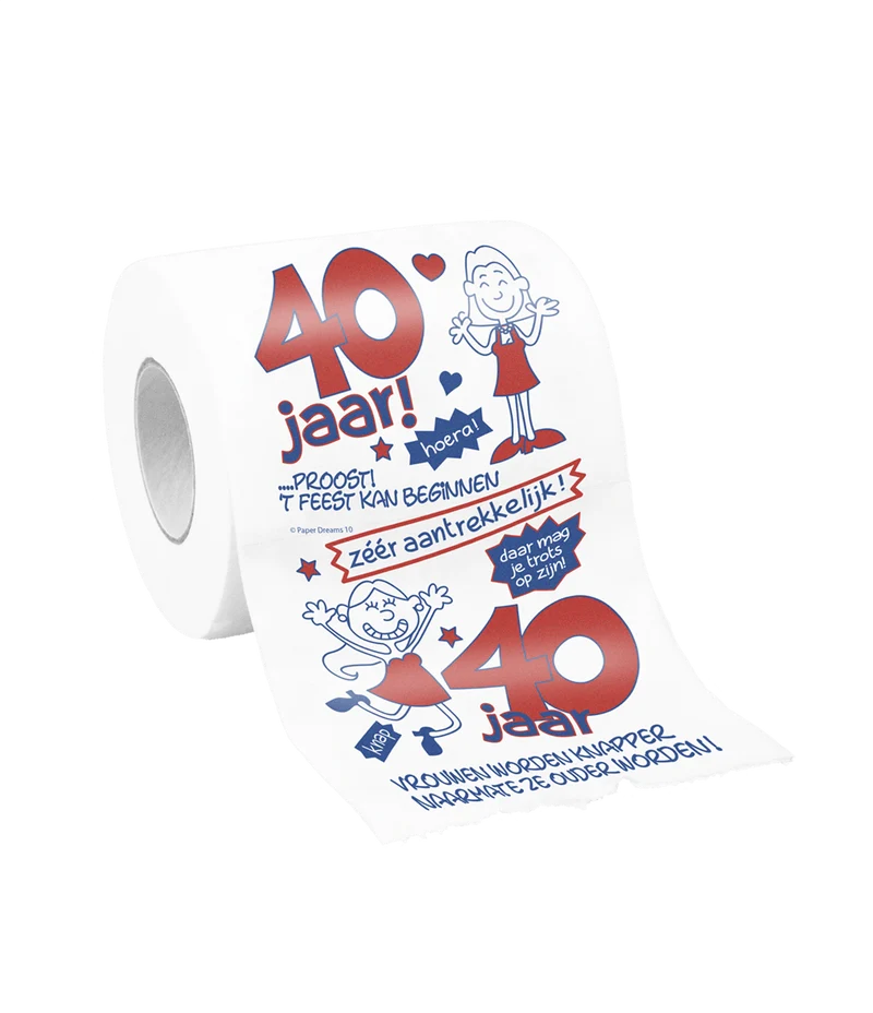 Toilettenpapier 40 Jahre Frau