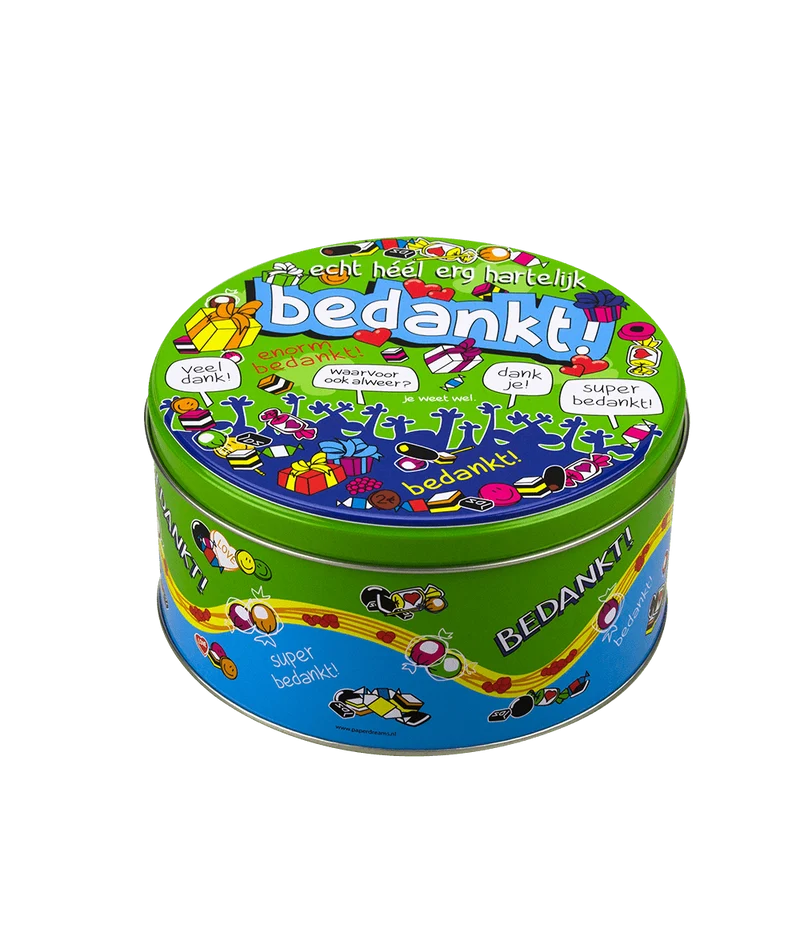 Bonbontrommel Dankeschön 14cm