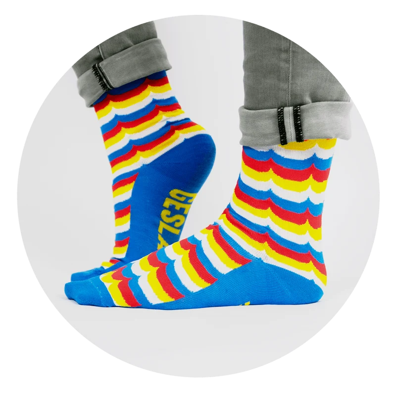Lustige Socken bestanden! 1 Paar