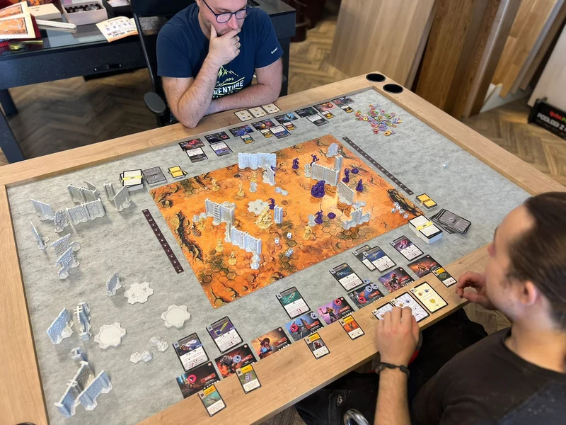 AMBLE Foldable Board Game Table Overlay