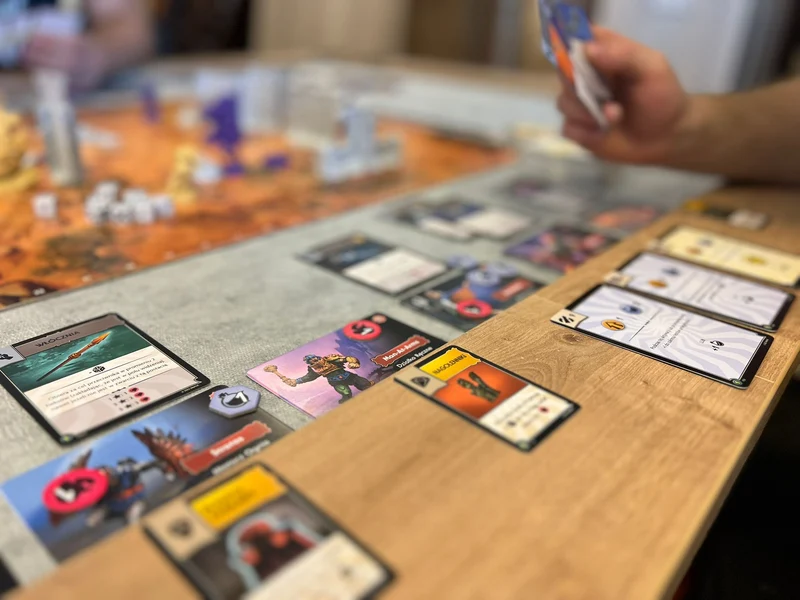 AMBLE Foldable Board Game Table Overlay