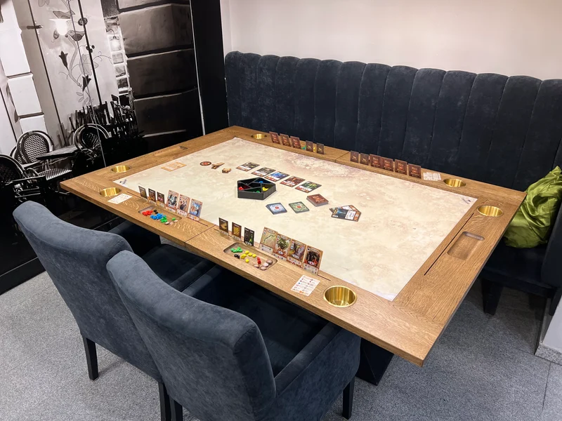 RAID Gaming Table Overlay – Convert Any Table into a Board Game Table