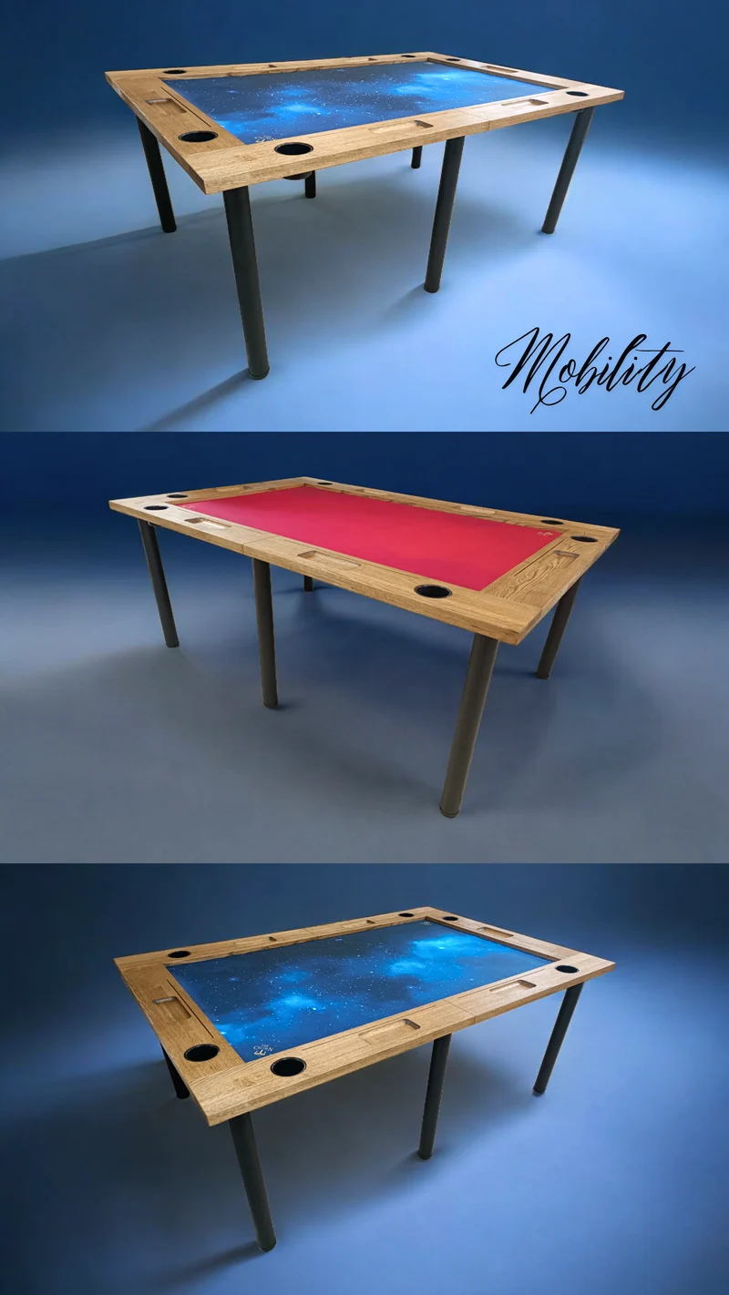 RAID Gaming Table Overlay – Convert Any Table into a Board Game Table