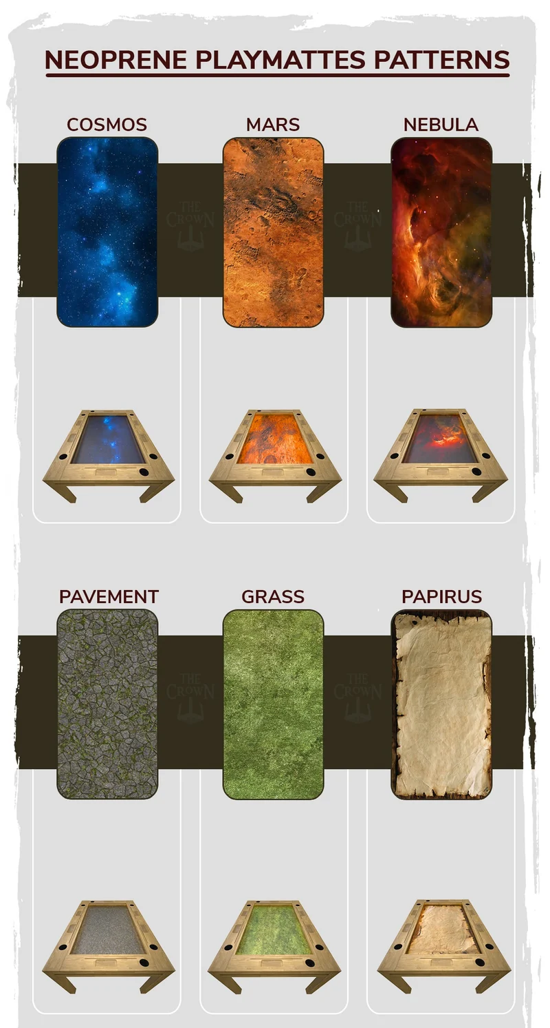 Custom Printed Neoprene Playmat