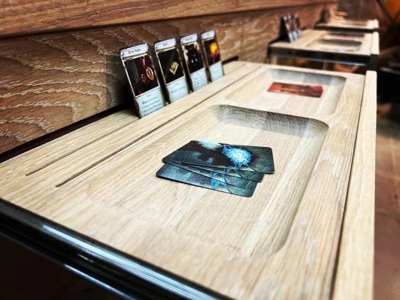 ADVENTURE – Solid Oak Board Game Table