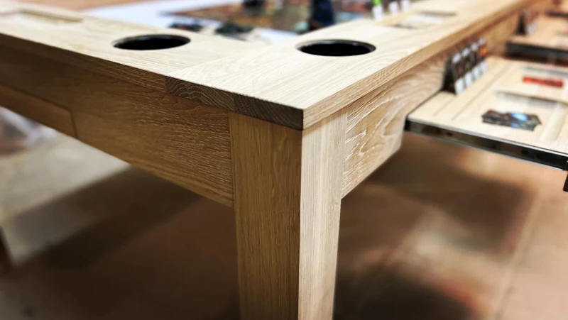ADVENTURE – Solid Oak Board Game Table