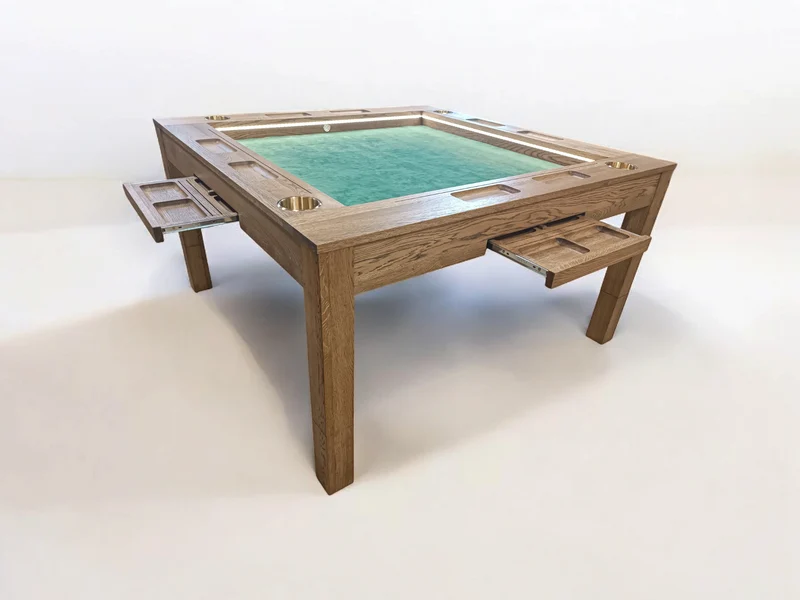 ADVENTURE – Solid Oak Board Game Table