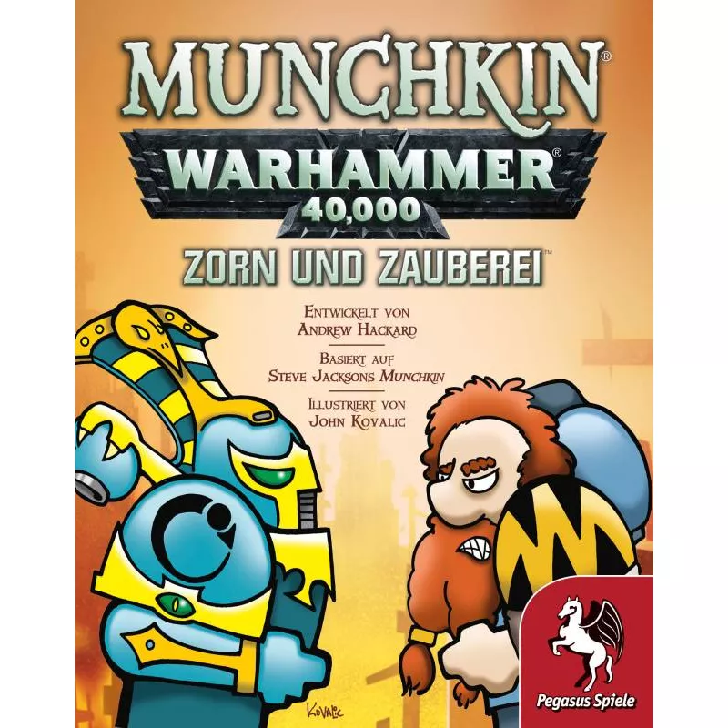 Munchkin Warhammer 40.000 - Zorn & Zauberei (Erweiterung)