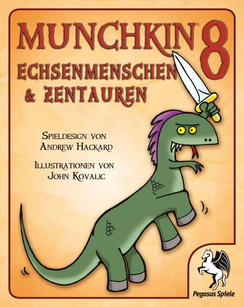 Munchkin 8: Echsenmenschen & Zentauren [Erweiterung]