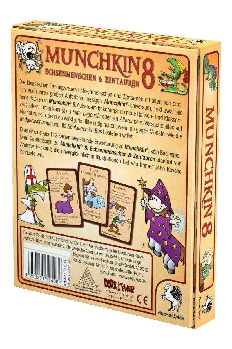 Munchkin 8: Echsenmenschen & Zentauren [Erweiterung]