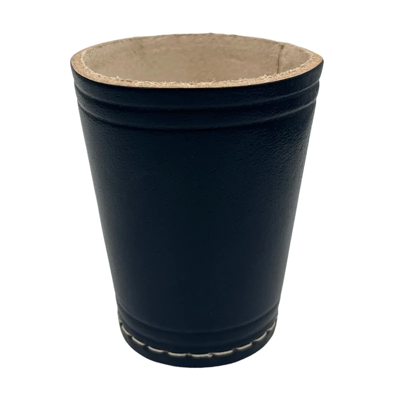 Würfelbecher Schwarz