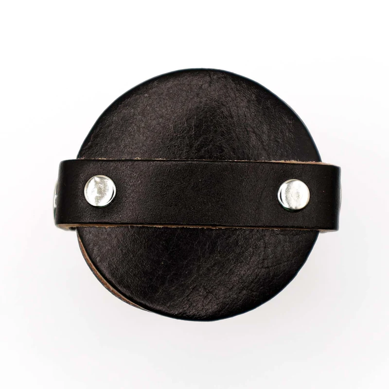 Würfelbecher Schwarz mit Deckel