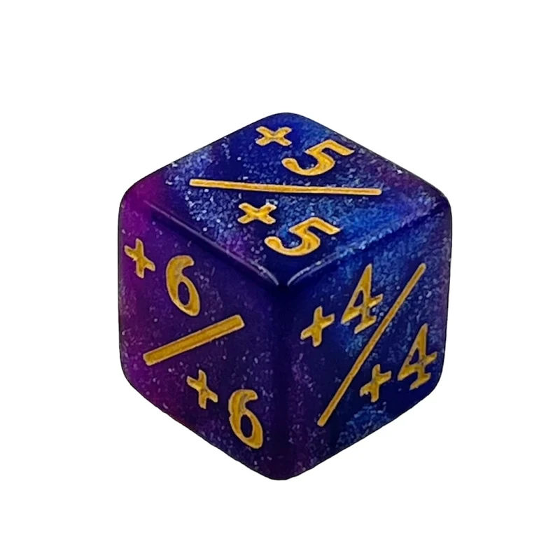 Counter +/- Powder Purple