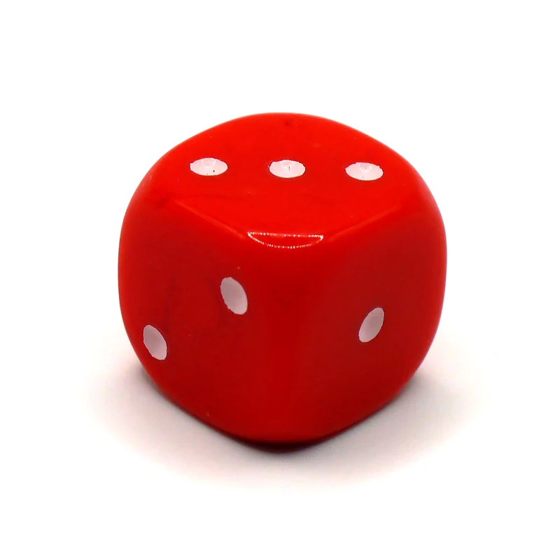D6 1 Seniorenwürfel Rot