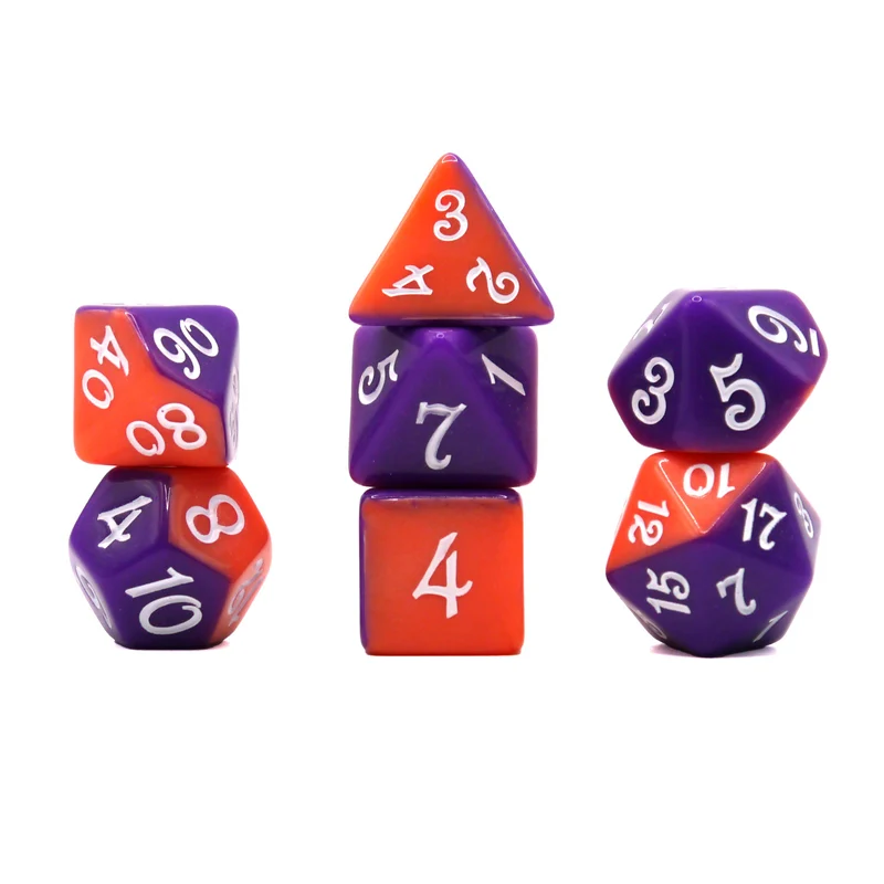 7-teiliges RPG Würfelset Mehrfarbig: Fable Rapunzel