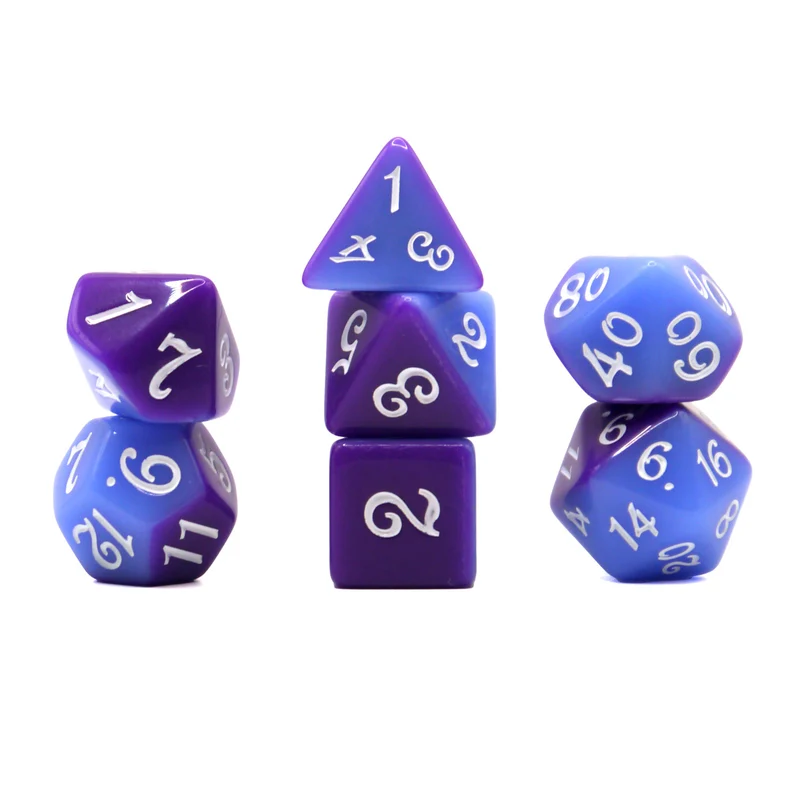 7-teiliges RPG Würfelset Mehrfarbig: Fable Aladin