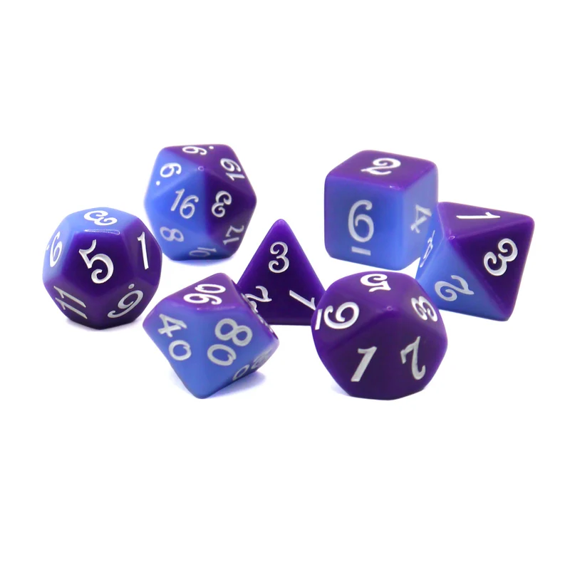7-teiliges RPG Würfelset Mehrfarbig: Fable Aladin