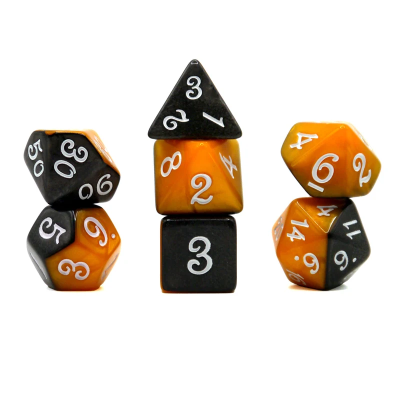 7-teiliges RPG Würfelset Mehrfarbig: Fable Puss in Boots