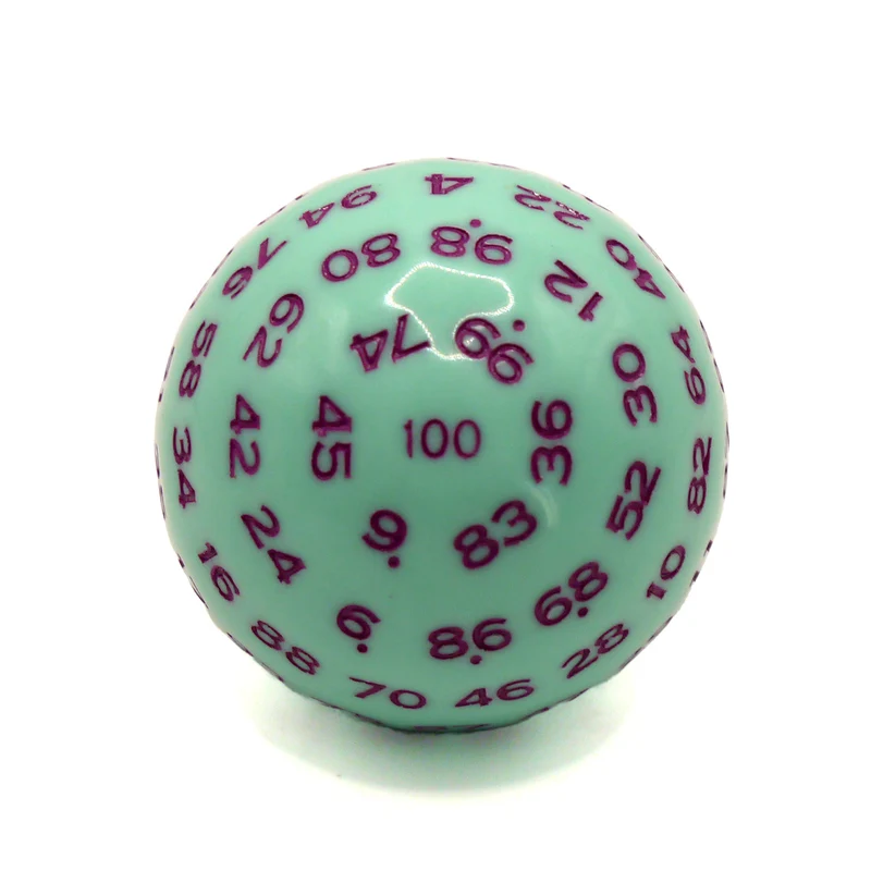 D100 Würfel Mint