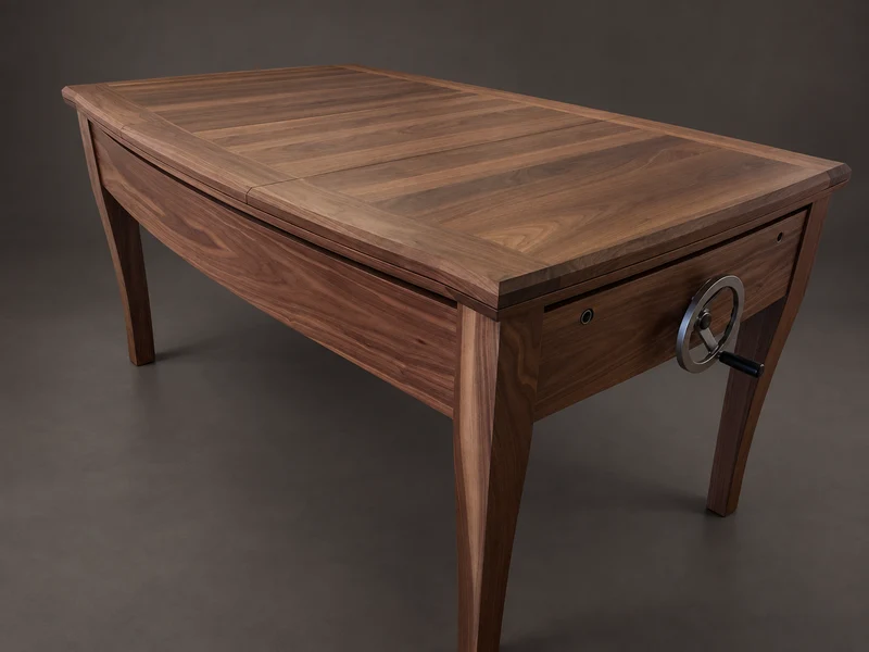 SIEGE – American Walnut Board Game Table