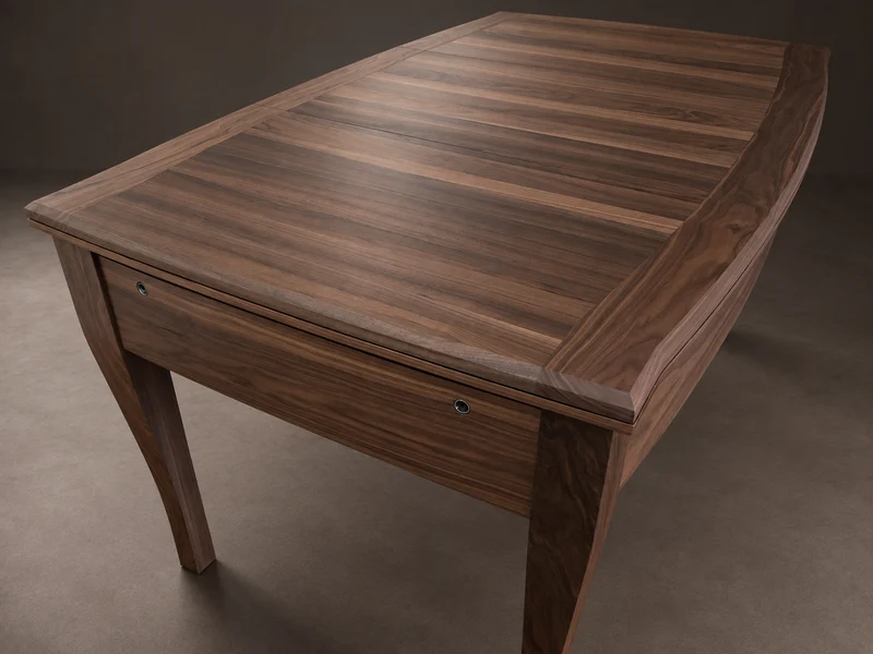 SIEGE – American Walnut Board Game Table