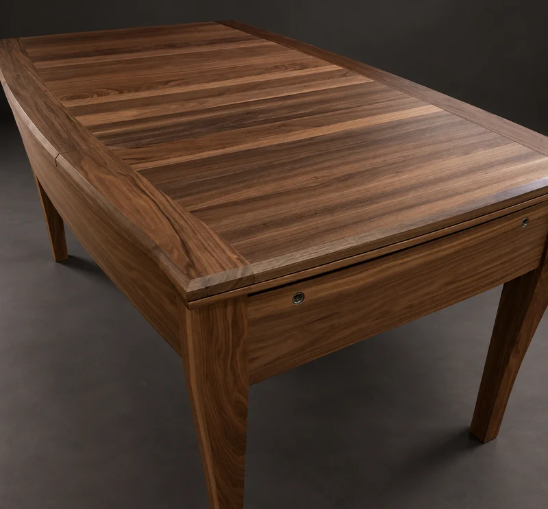 SIEGE – American Walnut Board Game Table