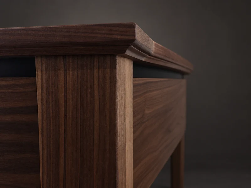 SIEGE – American Walnut Board Game Table