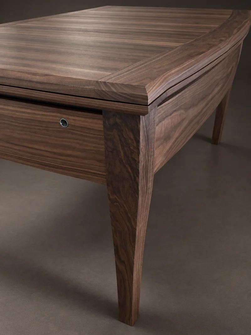 SIEGE – American Walnut Board Game Table