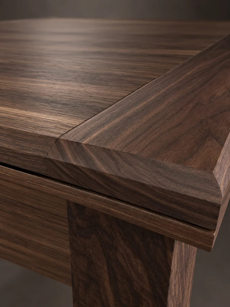 SIEGE – American Walnut Board Game Table