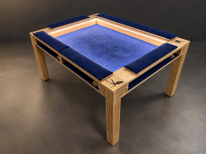 MISSION Premium – Ready-Made Solid Oak Table | 148 × 111 cm