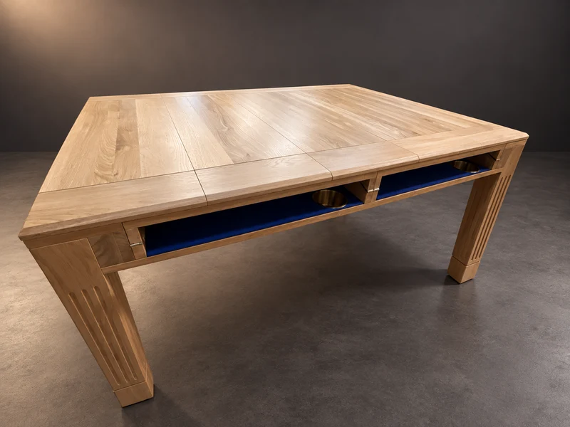 MISSION Premium – Ready-Made Solid Oak Table | 148 × 111 cm