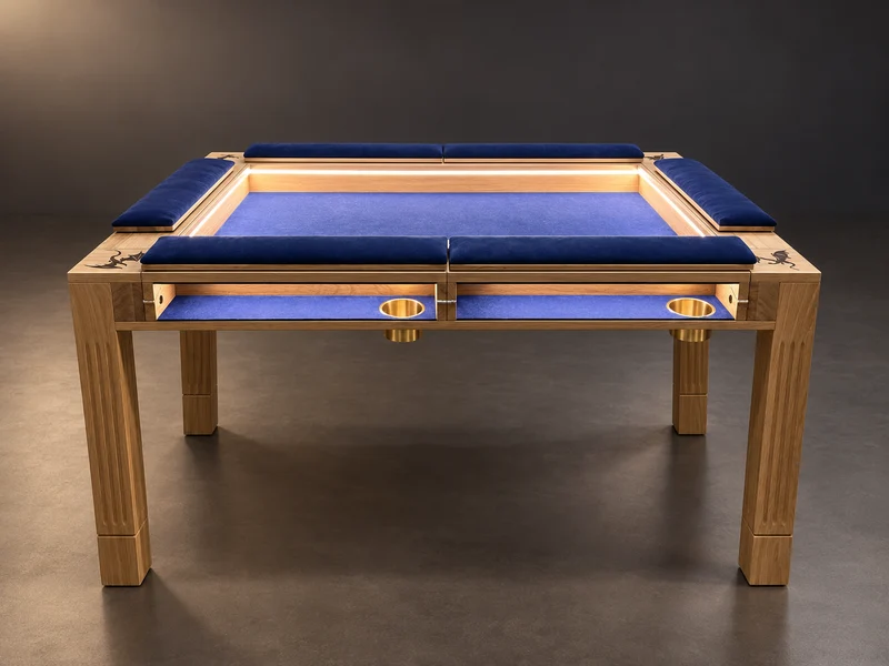 MISSION Premium – Ready-Made Solid Oak Table | 148 × 111 cm