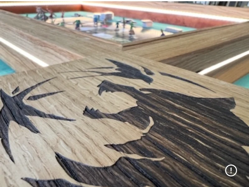 Custom Engraved Wooden Inlays