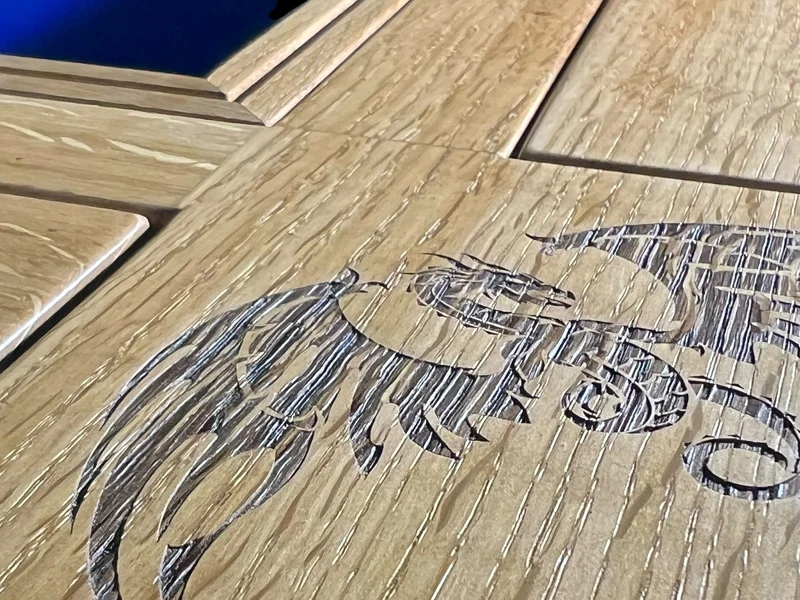 Custom Engraved Wooden Inlays