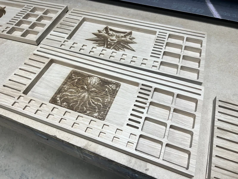 Custom Engraved Wooden Inlays