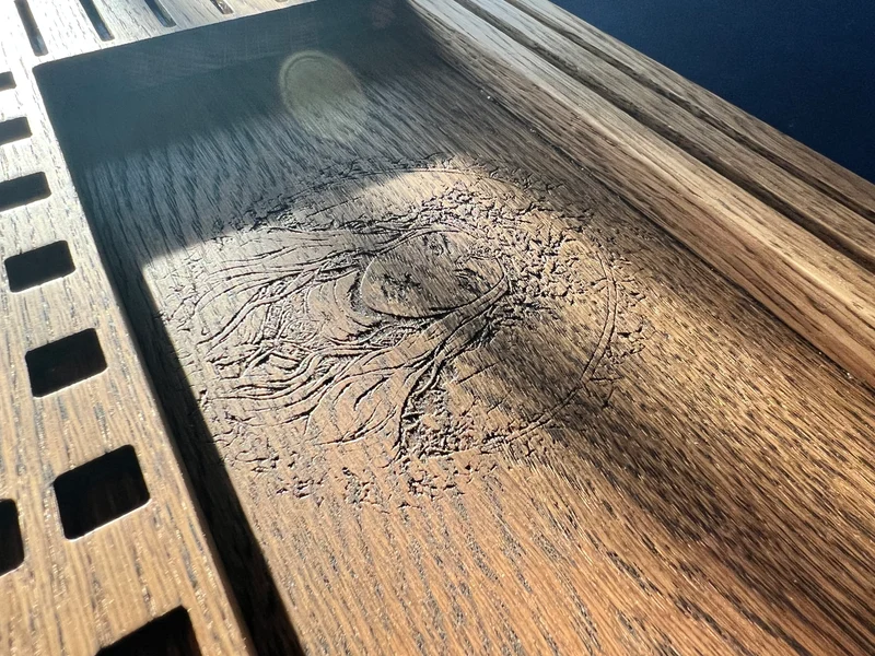 Custom Engraved Wooden Inlays