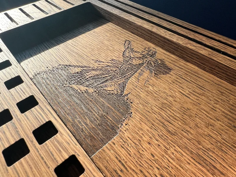Custom Engraved Wooden Inlays