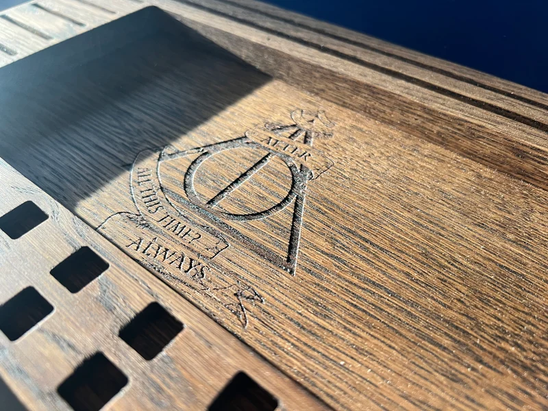 Custom Engraved Wooden Inlays