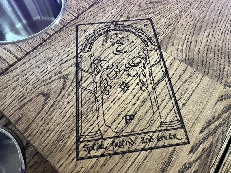 Custom Engraved Wooden Inlays